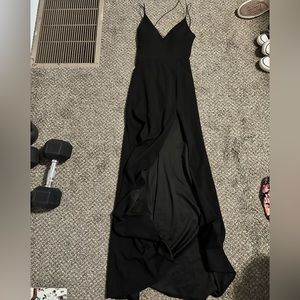 Long black dress